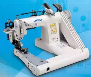 JUKI MS-1190 Feed-Off-The-Arm Double Chain Stitch Industrial Sewing Machine With Table and Servo Motor